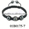 Bracelet shamballa bling à la mode